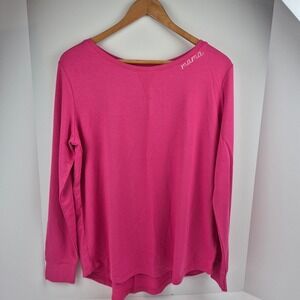 Cynthia Rowley Pink Mama and Me Medium Long Sleeve Modal Sweatshirt Cozy Top NWT